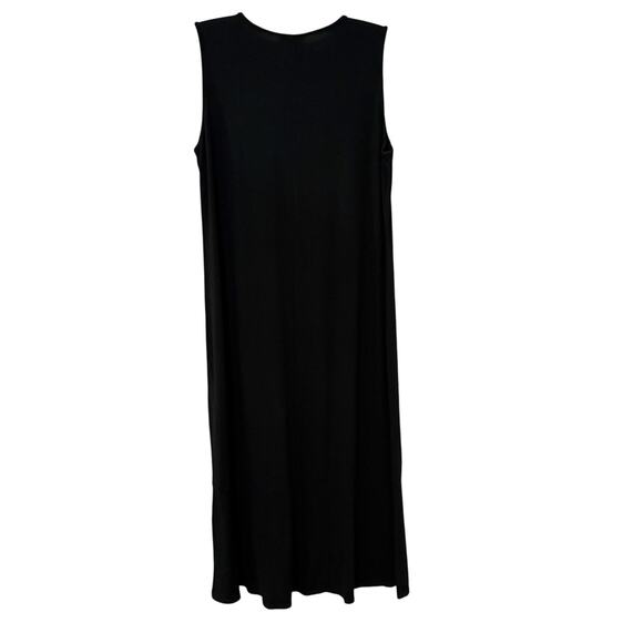 J. Jill | Dress Maxi Black Sleeveless Stretch Wearever- Size Medium Petite - Picture 7 of 7